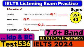 IELTS Listening Practice Test 2024 with Answers [Real Exam - 536 ]