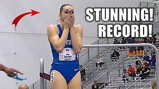 NOBODY SAW THIS COMING... || Abby Steiner Sets HISTORIC Record In the 200 Meters!