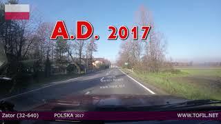 Zator (32-640) POLAND 2017 Dashcam QQLX Driving Movies WWW.TOFIL.NET