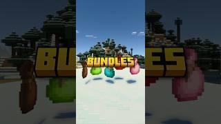 BUNDLES  #minecraft #bedrock #java #bundle #bundles #update #alecstry