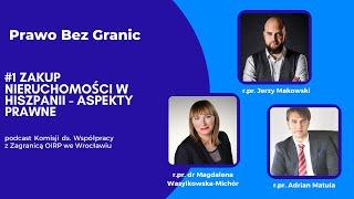 Zakup Nieruchomości w Hiszpanii - Aspekty Prawne (#1 - Podcast Prawo Bez Granic)