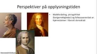 Opplysningstiden og revolusjonene - 1/5 - Oversikt