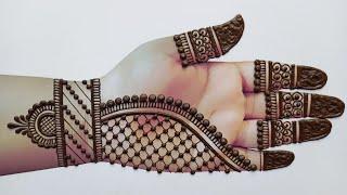 Very simple front hand mehndi design| beautiful mehndi design| mehandi design| Mehndi designs