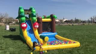 Caterpillar Mud Park By JumpOrange Inflatables