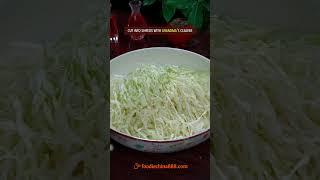 EASY SPICY CABBAGE SALAD RECIPE #recipe #cooking #chinesefood #cabbage #salad #vegetables #spicyfood