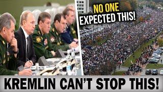 Kremlin Can't Stop This! Russians took to street and started a major revolt!