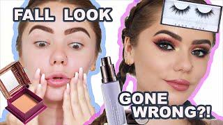 MY FIRST FALL LOOK (GONE WRONG?) - MAKEUPBYSANCHEZ