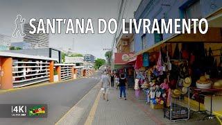 [Walking Brazil] Center of Santana do Livramento City - Rio Grande do Sul 4k