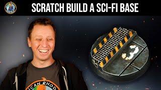 Build & Paint a sci-fi wargaming base for Warhammer 40K | Star Wars | Heresy | Duncan Rhodes