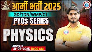 Army Bharti 2025 | PYQ's Series | Army Physics Previous Year Question Paper By Dharmender Sir