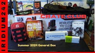 Crate Club Summer 2024 General Box Unboxing - Iridium242.com