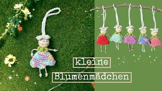 kleine Blumenmädchen häkeln