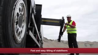 КМУ Hiab X HiPro 192: новые, легкие в установке, выносные опоры
