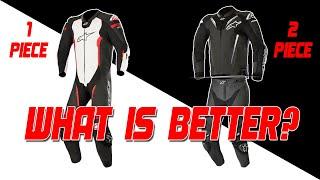 The Difference Between 1 Piece and 2 Piece Leather Suits | Sportbike Track Gear