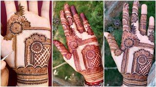 Trending Instagram Flower Mehndi Design Easy|| Palm Mehndi Design For Beginners|| Henna with Manu