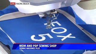 SewingMachinesPlus.com Sewing Shop on Fox 5 San Diego!