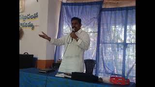 Soyaru - message by pastor Yesupadam garu in Prathuru IPC church 40 day's fasting prayer 9/11/2021.