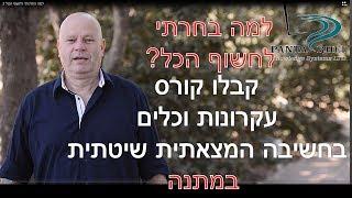 לקבלה מיידית ובחינם של קורס עקרונות וכלים בחשיבה המצאתית שיטתית גידי גילדה