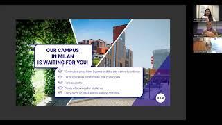 Webinar Università IULM  "Dreaming about studying in Europe? Your Future begins in Milan!"