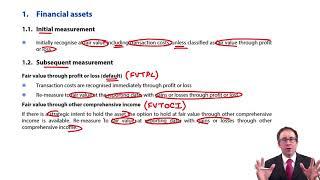 Financial instruments - financial assets - ACCA Financial Reporting (FR)