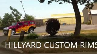 HILLYARD CUSTOM RIMS &TIRES! WORLDS MOST EXPENSIVE HUMMER H2!