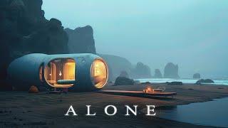 Alone: SciFi Ambient Music & Sea Soundscape  for Autumn Retreats (Relaxing White Noise)