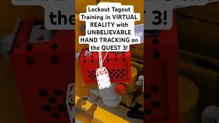 Top-tier Lockout Tagout Training! | Virtual Reality for High-risk Procedures #shorts