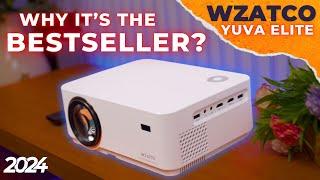 Wzatco Yuva Elite Projector Review | Best Budget Full HD Projector  2024 under 11k