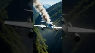 AI Recreates Shocking Plane Crash | Realistic Aircraft Disaster #Shorts