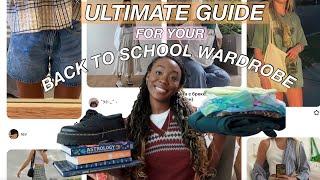 The Ultimate Back To School Wardrobe Guide | Tips and tricks to make sure all your outfits are 10/10