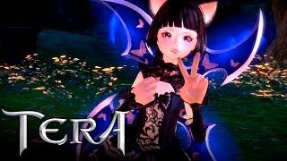 TERA - Elin Ninja (New Class) - lvl 14~40 Gameplay - F2P - KR