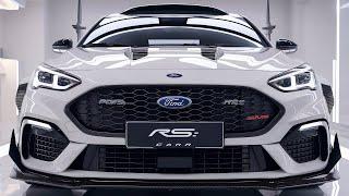 2025 Ford Focus RS First Look: 400HP, Aggressive New Design & Track-Ready Performance!"