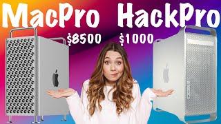 MACPRO VS HACKPRO / HACKINTOSH С ПРОИЗВОДИТЕЛЬНОСТЬЮ MACPRO 7,1!!!