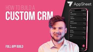 Build a Custom CRM || Full App build