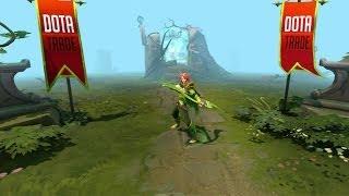 Dota 2 Windranger - Lyralei's Breeze bow custom animation preview