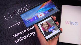 LG Wing camera tour + unboxing: SWIVEL PHONE FTW!!