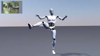 My First Motion Capture - Robot - iPi Motion Capture Studio - Cinema 4D