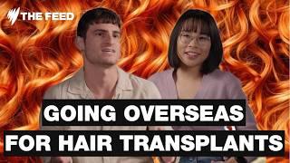 Paying for a botched hair transplant | SBS The Feed