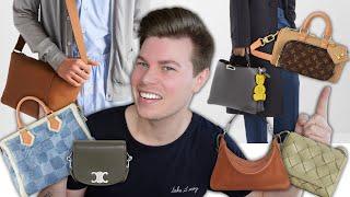 **NEW LUXURY DESIGNER BAGS FOR MEN 2024** LOUIS VUITTON, PRADA, CELINE, FENDI