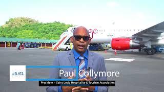 Saint Lucia welcomes back Air Canada Rouge, with more airlines to come