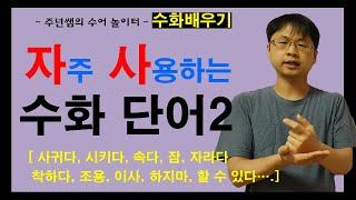 자주 사용하는 수어 2탄 ㅡ 수화배우기 [주넌쌤의 수어놀이터]