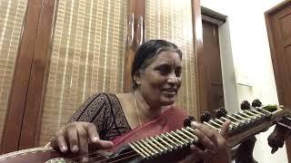 Basic plucking and Sarali varisai-s - Rajshri Ramakrishna - Vina playing for beginners - 1