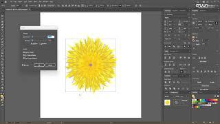 HOW TO CREATE FLOWER IN ILLUSTRATOR TUTORIAL | ARJUN VISHWAKARMA