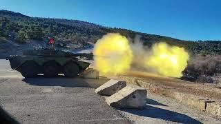 AMX 10 RC FIRING in ACTION