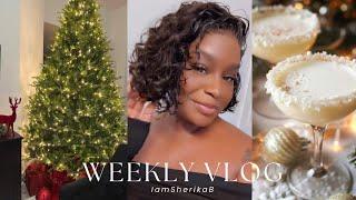 VLOGMAS | NEW CHRISTMAS DECOR + MEETING THE BABY + FAMILY TIME