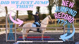 DID ME AND POPCORN JUST BEAT OUR JUMPING RECORD?!