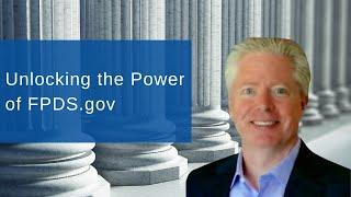 (live) How To Use FPDS in Government Contracting