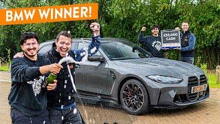 Architecture Student Goes Lala After Winning BMW M3 PLUS £50k! | BOTB Winner