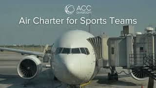 Air Charter for Sports Teams