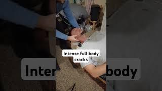 Intense Chiropractic Adjustments #chiropracticadjustment